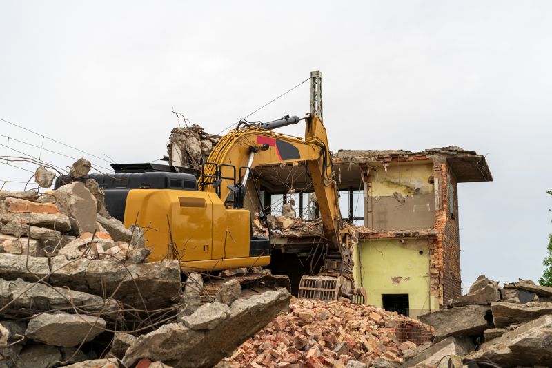Factory Demolition in Bergen County, NJ